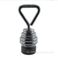 Pesos ajustables en efectivo Manejo de hierro Kettlebell Grip